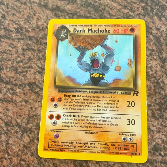 dark machoke pokemon card value Pokemon TCG - Wailord EX Legend Maker Holographic Card 14/92 main image 1
